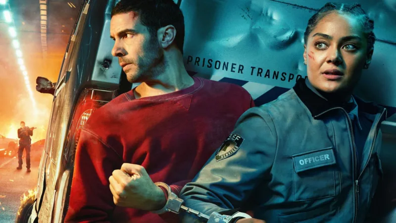 Tahar Rahim et Izuka Hoyle menottés dans la série Prisoner
