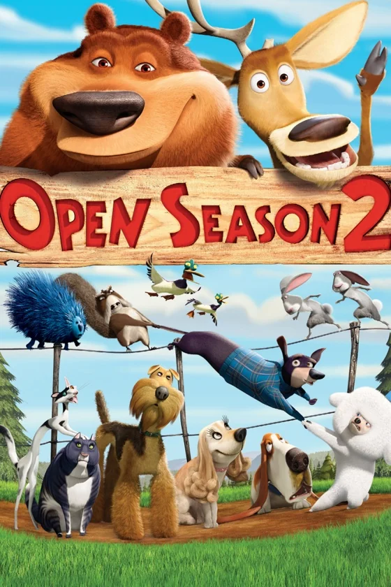 Affiche officielle du film d’animation Les Rebelles de la forêt 2
