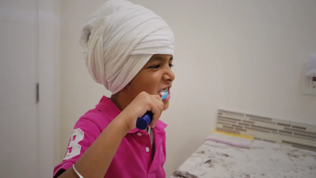 Casting enfants pour une publicité de dentifrice à Paris