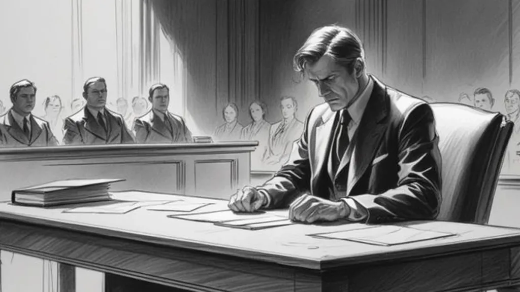 Casting dessinateur judiciaire pour un film TV à Lyon