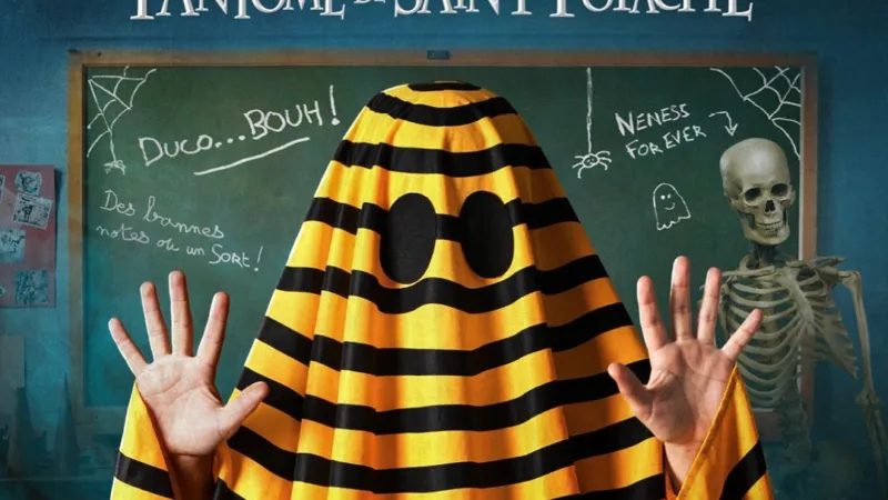 Affiche de Ducobu et le fantôme de Saint-Potache, tourné en Belgique