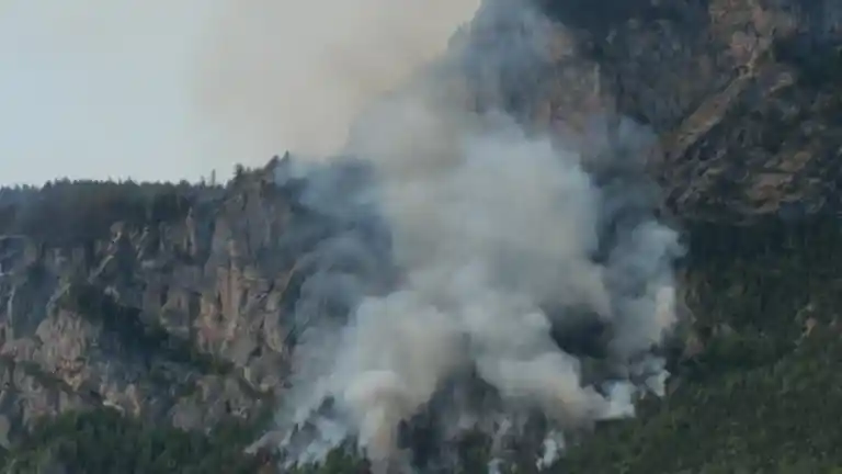 Incendie dans les Écrins en juillet 2026