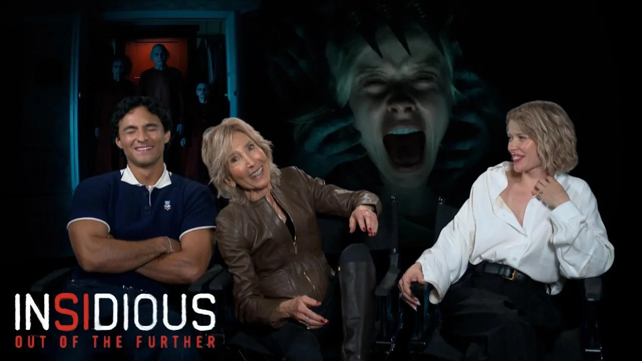 Amelia Eve, Brandon Perea et Lin Shaye pour Insidious Out of the Further