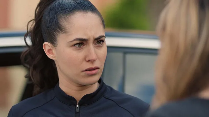 Jade Pradin dans le rôle de Morgane Tanguy dans Plus belle la vie, encore plus belle