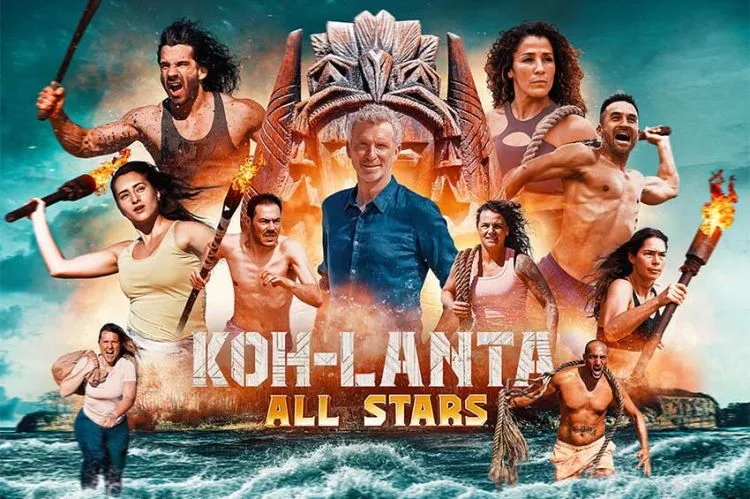 Denis Brogniart au centre du visuel de Koh-Lanta All Stars 2026