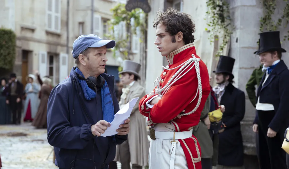 Victor Belmondo en Julien Sorel dans Le Rouge et le Noir