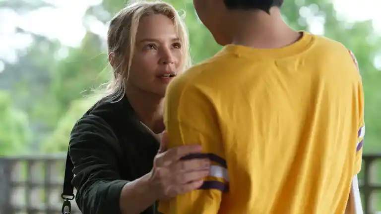 Virginie Efira dans une scène du film Soudain