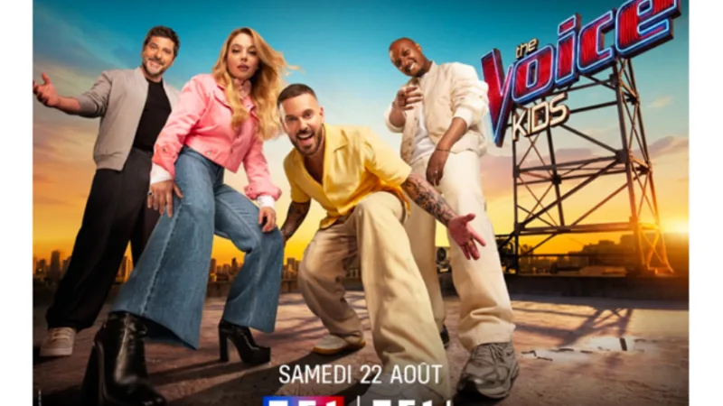 Patrick Fiori, Santa, Matt Pokora et Soprano pour The Voice Kids 2026 sur TF1
