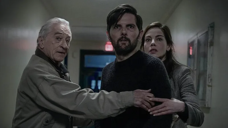 Robert De Niro et Adam Scott dans The Whisper Man sur Netflix