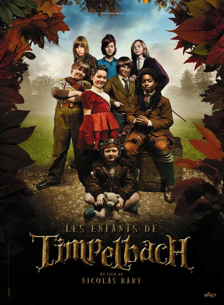 Affiche du film Les Enfants de Timpelbach avec sa distribution enfant