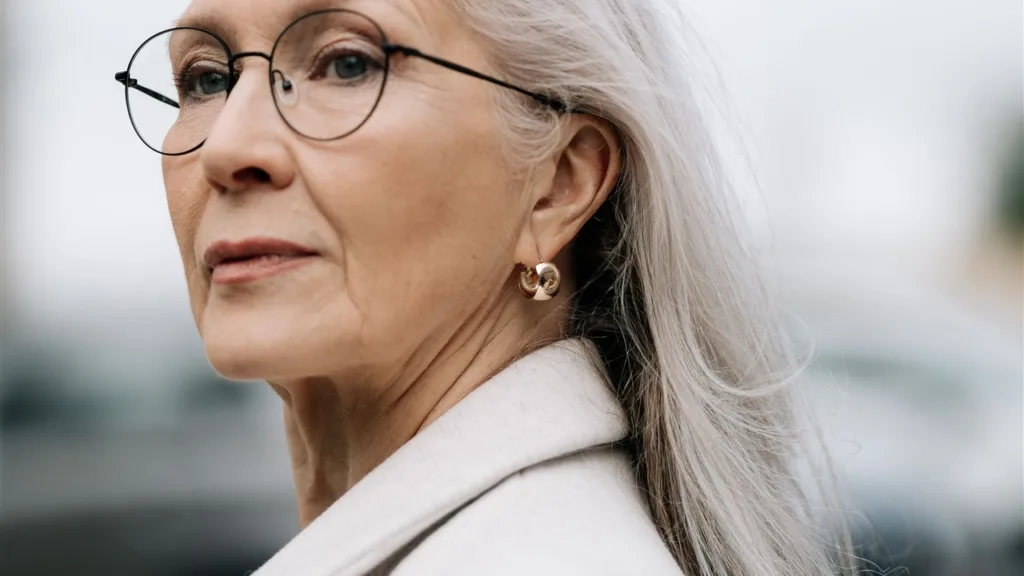 [URGENT] Casting pub lunettes : femme senior aux cheveux gris