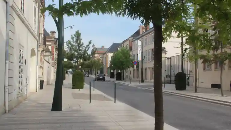 Vue d'Épernay pour illustrer un casting de figurants dans la Marne