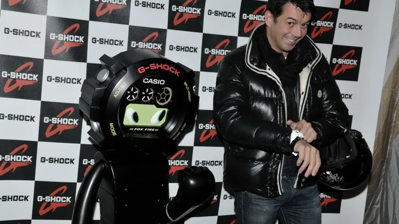 Stéphane Plaza lors d’une soirée Casio G-Shock en 2009