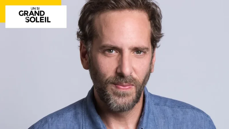 César Méric dans le rôle de Marc Mourre dans Un si grand soleil