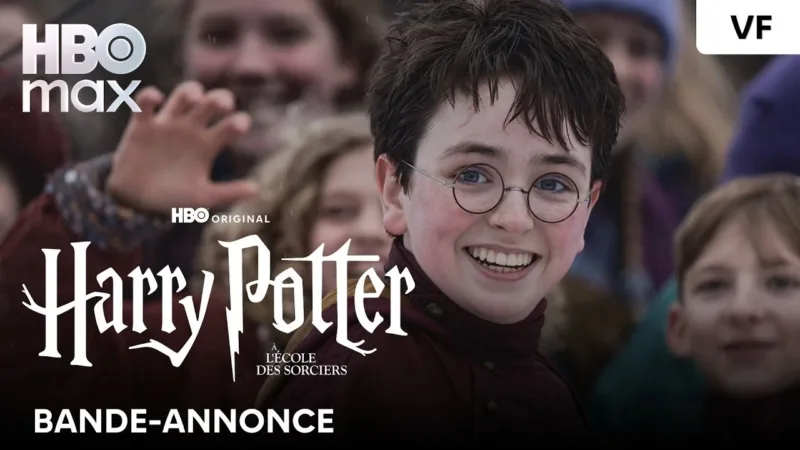 Harry Potter portant ses lunettes dans la bande-annonce de la série HBO